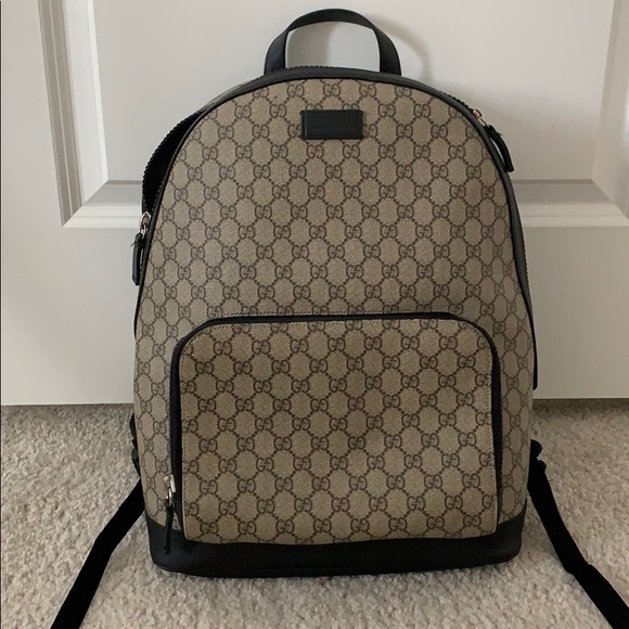 gg supreme canvas backpack